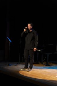 Nicolas Sorez anime un atelier slam à Vienne