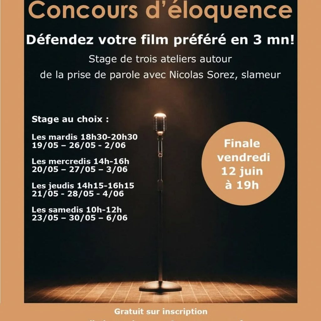 Quand je passerai à la grande librairie : retour sur un mois de juin entre éloquence, slam et littérature